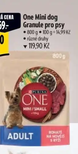 Albert One Mini dog Granule pro psy nabídka