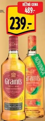 Albert Grant's Whisky nabídka