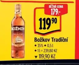 Albert Božkov Tradiční nabídka