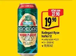 Albert Radegast Ryze hořká 12 nabídka