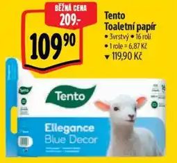 Albert Tento Toaletní papír nabídka