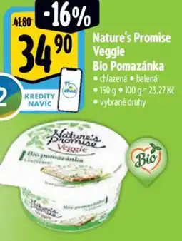 Albert Nature's Promise Veggie Bio Pomazánka nabídka