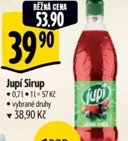 Albert Jupí Sirup nabídka