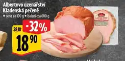 Albert Albertovo uzenářství Kladenská pečeně nabídka