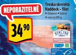 Albert Treska skvrnitá Haddock-filet nabídka