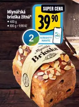 Albert Mlynářská brioška žitná nabídka