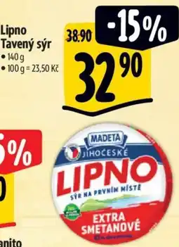 Albert Lipno Tavený sýr nabídka