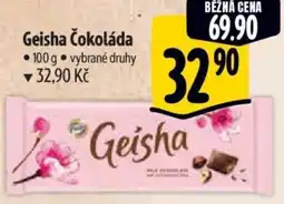 Albert Geisha Čokoláda nabídka