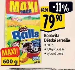 Albert Bonavita Dětské cereálie nabídka