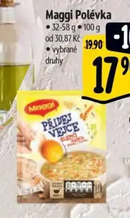 Albert Maggi Polévka nabídka