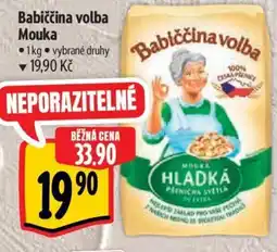 Albert Babiččina volba Mouka nabídka