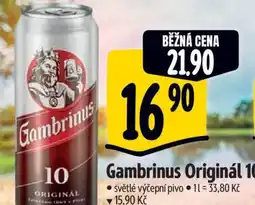 Albert Gambrinus Originál 10 nabídka