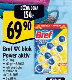 Albert Bref WC blok Power aktiv nabídka