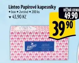 Albert Linteo Papírové kapesníky nabídka