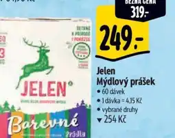 Albert Jelen Mýdlový prášek nabídka