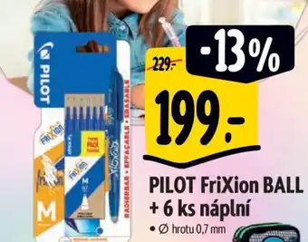 Albert PILOT Frixion BALL + 6 ks náplní nabídka