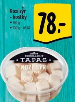 Albert Kozí sýr - kostky nabídka