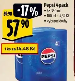 Albert Pepsi 4pack nabídka