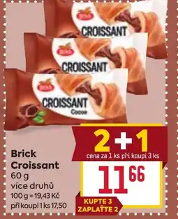 Billa Brick Croissant nabídka