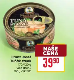Billa Franz Josef Tuňák steak nabídka