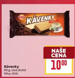 Billa Kávenky nabídka