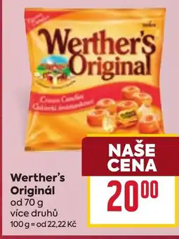 Billa Werther's Originál nabídka