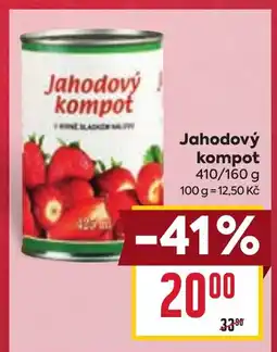 Billa Jahodový kompot nabídka