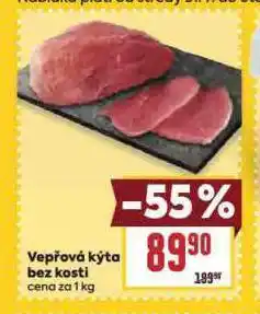 Billa Vepřová kýta bez kosti nabídka