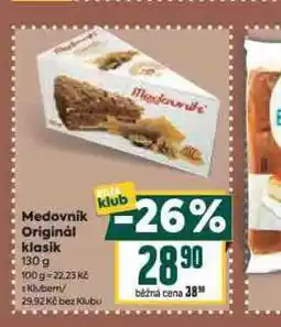 Billa Medovník nabídka