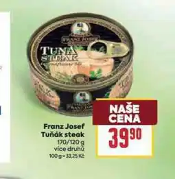 Billa Franz josef tuňák steak nabídka