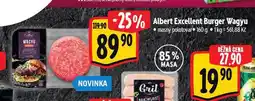 Albert Burger wagyu nabídka