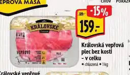 Albert Královská vepřová plec bez kosti nabídka