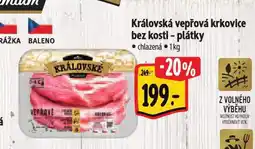 Albert Královská vepřová krkovice bez kosti nabídka