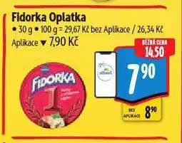 Albert Fidorka oplatka nabídka