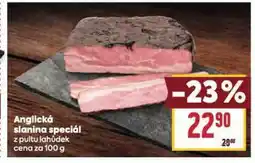 Billa Anglická slanina nabídka
