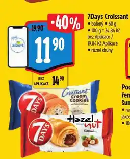 Albert 7days croissant nabídka
