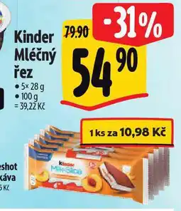 Albert Kinder mléčný řez nabídka