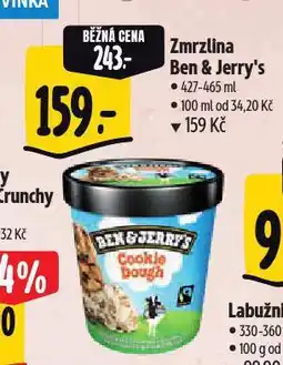 Albert Zmrzlina ben & jerry's nabídka