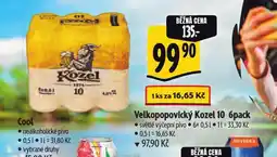 Albert Pivo velkopopovický kozel nabídka