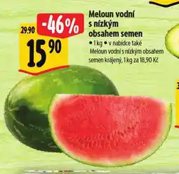 Albert Meloun vodní nabídka