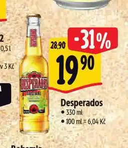 Albert Desperados nabídka