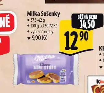 Albert Milka sušenky nabídka