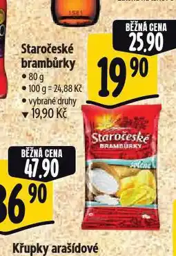 Albert Staročeské brambůrky nabídka