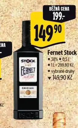 Albert Fernet stock nabídka