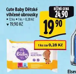 Albert Cute baby dětské vlhčené ubrousky nabídka