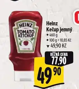Albert Heinz kečup nabídka