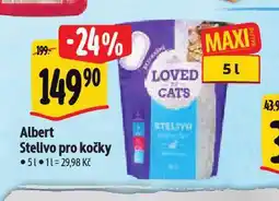 Albert Stelivo pro kočky nabídka