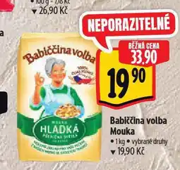 Albert Babiččina volba mouka nabídka