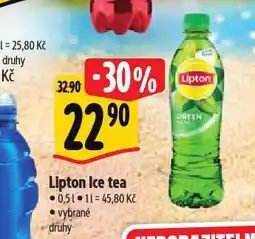 Albert Lipton ice tea nabídka