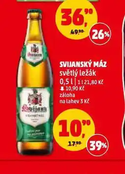 Penny Market Pivo svijanský máz nabídka